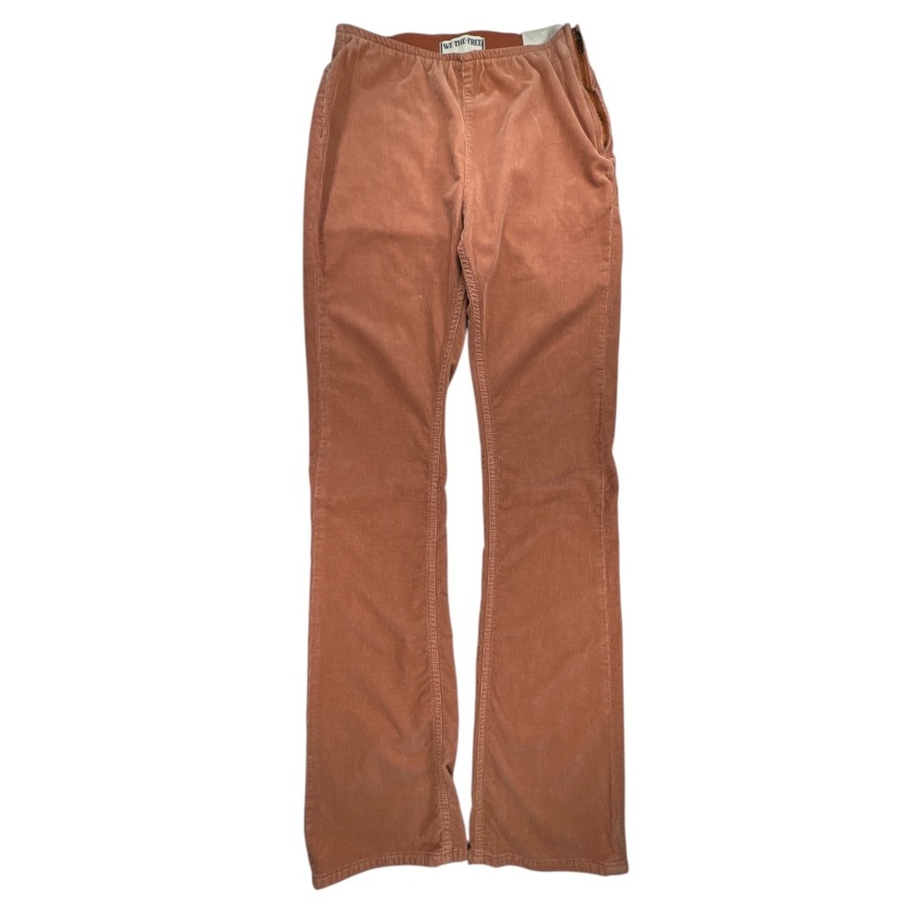 We The Free Rust Corduroy Boot Cut Pants